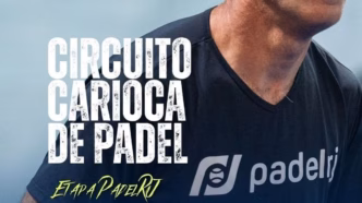 Arena Padel RJ sediando etapa do Circuito Estadual de Padel.