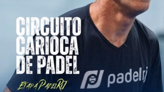 Circuito Estadual de Padel em ação na Arena Padel RJ.