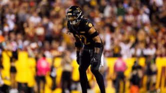 Darrick Forrest, safety contratado pelo Pittsburgh Steelers.