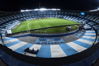 Estádio 'El Cilindro' do Racing Club, local da suposta maldição dos gatos.