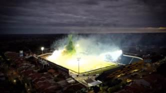 Estádio José Maria de Campos Maia, o Maião, em Mirassol, palco do confronto entre Mirassol e Fluminense.