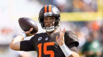 Joe Flacco, quarterback recém-contratado pelo Cincinnati Bengals.