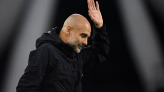Pep Guardiola, técnico do Manchester City, em entrevista coletiva.
