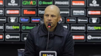Alex, técnico do Operário-PR, em entrevista coletiva após a partida contra o Novorizontino.