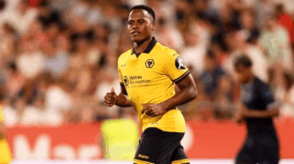 Jhon Arias em ação pelo Wolverhampton diramte a pré-temporada Jack Thomas - WWFC/Wolves via Getty Images