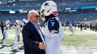 Jerry Jones, proprietário do Dallas Cowboys, em entrevista.