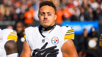 Miles Killebrew em ação durante uma partida da NFL.