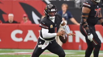 Kyler Murray, quarterback do Arizona Cardinals, em ação pela NFL.