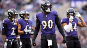 Campo do M&T Bank Stadium, casa do Baltimore Ravens