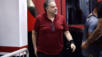 Julio Casares, presidente do São Paulo, em pronunciamento sobre arbitragem.