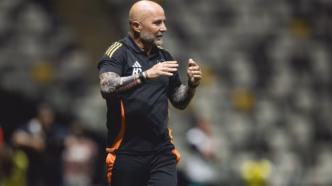 Sampaoli em entrevista coletiva após jogo do Atlético-MG contra o Juventude
