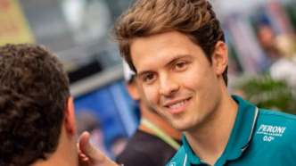Felipe Drugovich em ação na Fórmula 1