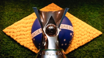 Taça do Campeonato Brasileiro Série A em celebração