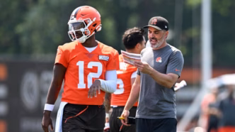 Kevin Stefanski, técnico do Cleveland Browns, em entrevista.