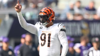 Trey Hendrickson, pass rusher estrela do Cincinnati Bengals.