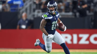 Imagem representativa da partida entre Buccaneers e Seahawks na NFL.