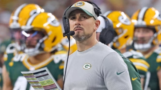 Matt LaFleur, treinador dos Green Bay Packers.