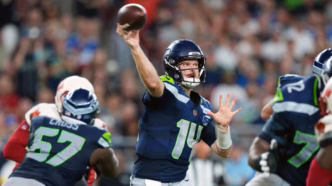 Sam Darnold, quarterback do Seattle Seahawks.