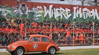 Evento de recrutamento de jovens atletas promovido pelo Fluminense em Xerém.