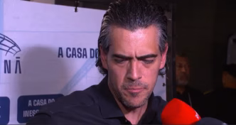 Paulo Bracks, executivo de futebol do Atlético-MG, em coletiva após a derrota.