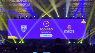 Lançamento da 3ª Copinha Feminina com a presença de representantes da FPF.