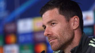 Xabi Alonso em entrevista coletiva após a partida do Real Madrid.