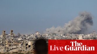 negociaciones alto el fuego Gaza — foto ilustrativa