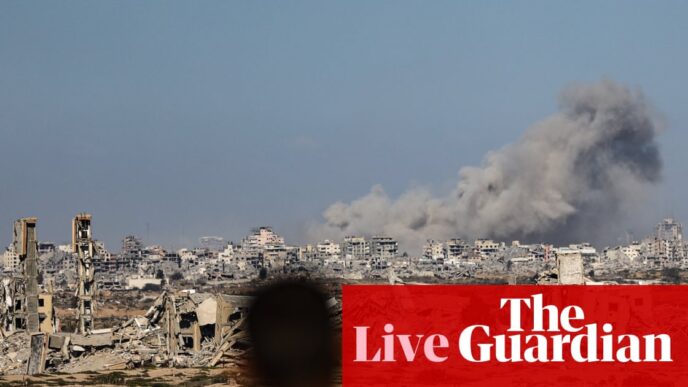 Negociaciones alto el fuego Gaza — foto ilustrativa