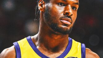 Bronny James pretemporada Lakers — foto ilustrativa