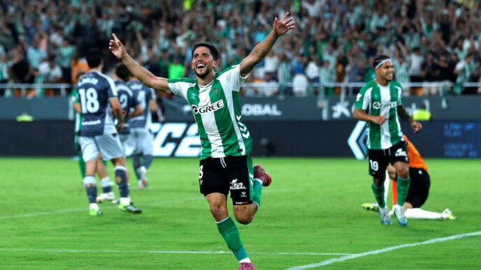 Fornals cuarto puesto Betis — foto ilustrativa