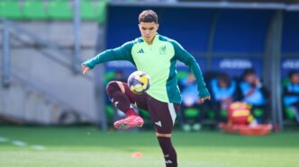 Mateo Levy regresa a entrenamientos — foto ilustrativa