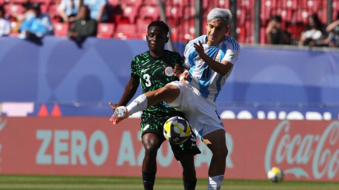 Argentina Nigeria Mundial Sub 20 — foto ilustrativa